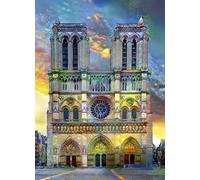 Bluebird Puzzle - Notre-Dame de Paris Cathedral - 1000 Piece Jigsaw Puzzle