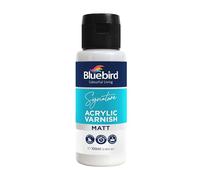 BLUEBIRD Signature Acrylic Varnish, Matt, 3.38 Fl Oz (100ML), Non-Yellowing, Non-Toxic, Anti-Crazing, Basic Varnish for Pro Artists, Hobby Painters & Kids