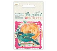 Bluebirds & Roses Die-Cut Toppers, Multi, PMA 157291