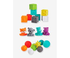 Bluebox Set of 8 Balls, 4 Animals and 8 Sensorial Cubes multi