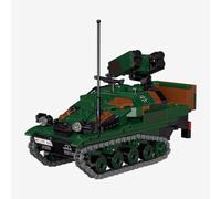 BlueBrixx German Army Wiesel 2 LeFlaSys Ozelot, 693 Clamping Blocks