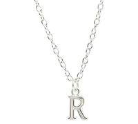 Bluebubble ALPHABET A-Z Initial Charm Necklace Gift Boxed (Letter R)