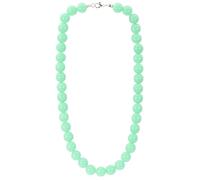 bluebubble BUBBLEGUM BEAD Solid Acrylic Charm Necklace on Gift Card - 27 Colours Available (Apple Green, 18)