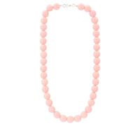 bluebubble BUBBLEGUM BEAD Solid Acrylic Charm Necklace on Gift Card - 27 Colours Available (Pale Coral Pink, 26)