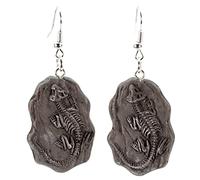 bluebubble FOSSILS Dinosaur Bones Dangle Earrings on Gift Card