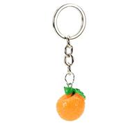 bluebubble FRUIT & VEG Charm Keyring on Gift Card (Fruity Citrus Orange)
