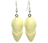 Bluebubble MY PICK N MIX White Chocolate Mouse Earrings on Gift Card