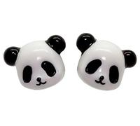 Bluebubble PING PONG THE PANDA Stud Earrings on Gift Card