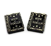 Bluebubble TRICK OR TREAT Witches Book Of Spells Stud Earrings on Gift Card