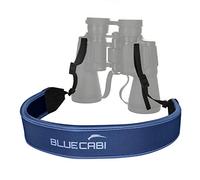 BlueCabi Neoprene Neck Shoulder Strap for Cameras and Binoculars,Comfortable Adjustable Fit for Men and Women with Anti Slip Material,Lightweight Design for Binocular Telescopes, Blue, Large