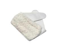 BlueCanyon 1L Hot Water Bottle with Adjustable Belt Cream Targeted Heat Relief for Back Waist & Abdomen Comfortable Hands-Free Pain & Muscle Soothing