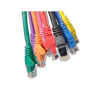 Bluecharge Direct 5m Long Cat6 Network Cable Ethernet Snagless LAN UTP LSOH LSZH Patch Lead PINK