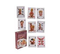 BLUECHOLON Kama Sutra Poker Cards, 54 Erotic Playing Cards with Kamasutra Comic Illustrations, Gift for Hen and Hen Parties
