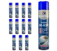 Bluecol BLD600 Sub Zero De-Icer Aerosol Fast Ice Melt 600ml x 12