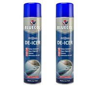 Bluecol BLD600 Sub Zero De-Icer Aerosol Fast Ice Melt 600ml x 2