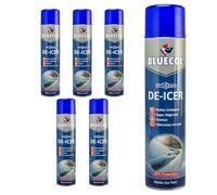 Bluecol BLD600 Sub Zero De-Icer Aerosol Fast Ice Melt 600ml x 6