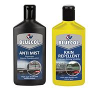 Bluecol Car Window Anti-Mist & Rain Repellent - 250Ml Kit