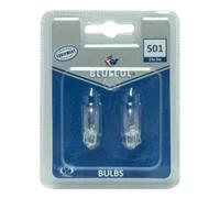 Bluecol 501 12V Capless Stop and Tail Bulb - Twin Pack 2 Pack