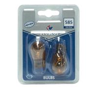 Bluecol G00876 Indicator Light Bulbs Blister Twin Pack 585 Amber 12V 21W