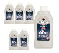 Bluecol Universal Universal Anti Freeze & Coolant - 1L X 6