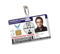 BlueCyborg Stargate Command - Cheyenne Mountain - Cosplay ID Card/Novelty ID Card (Daniel Jackson)