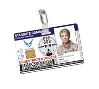 BlueCyborg Stargate Command - Cheyenne Mountain - Cosplay ID Card/Novelty ID Card (Samantha Carter)