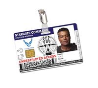 BlueCyborg Stargate Command - Cheyenne Mountain - Cosplay ID Card/Novelty ID Card (Teal'c)