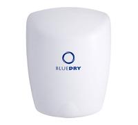 Bluedry Mini Jet White Fast Dry Electric Hand Dryer 1.35Kw