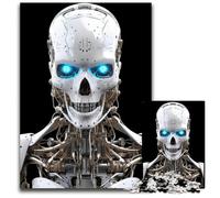 BlueEyed Androids Jigsaw Puzzles for Adults 1000 Piece Puzzles for Adults for Birthdays Holidays Best for Christmas 1000 PCS(38x26cm)