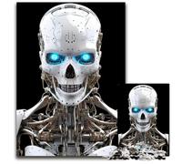 BlueEyed Androids JigsawPuzzle 1000 Pieces for Adults Challenging Puzzles DIY Decoration Brain Challenge for Adult Family 1000 PCS(75x50cm)