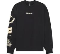 BLÜFF Fox Hello Future Oversized Crew Black XL