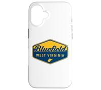 Bluefield West Virginia Retro Badge Design Southern WV Art Case for iPhone 16