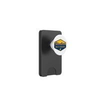 Bluefield West Virginia Retro Badge Design Southern WV Art PopSockets PopWallet for MagSafe