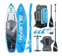 Bluefin Cruise 10'8 SUP | Adult paddle board with kayak seat| Bluefin Cruise SUP| Portable & Travel Safe | Paddleboard Package| Kayak Convertible | Paddle Board Accessories included