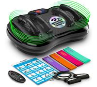 Bluefin Fitness Ultra Slim Plus Vibration Plate - Black