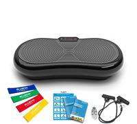 Bluefin Fitness Ultra Slim Vibration Plate | Lose Fat & Tone Up at Home | 5 Programs + 180 Levels | Bluetooth Speakers | Easy Storage