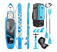 Bluefin SUP Inflatable Stand Up Paddle Board | 6” Thick | Kayak Conversion Kit | All Accessories | Multiple sizes: 10’8, 12’, 15'