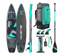 Bluefin SUP Inflatable Stand Up Paddle Board | 6” Thick | Kayak Conversion Kit | All Accessories | Multiple sizes: Kids, 10’8, 12’, 15' (Carbon 10'8")…