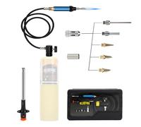 BLUEFIRE 3' Hose MAP/MAPP Gas Soldering Mini Pen Torch Kit Multi-Function Propane Torch with Free Flint Lighter Hotter Jewelry Torch Portable Brazing Welding Torch Kit by MAP Pro Propane Cylinder