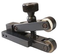 BLUEFOX TOOLS Knurling Tool V Clamp Type Holder | 5-20 MM Capacity | Mini Lathe | Fully Adjustable | Reduced Knurling Load