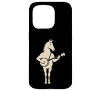 Bluegrass Banjo Horse Playing Country Music Case for iPhone 15 Pro