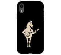 Bluegrass Banjo Horse Playing Country Music Case for iPhone XR