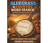 Bluegrass & Country Word Search: 60 Theme Filled Word Find Puzzles