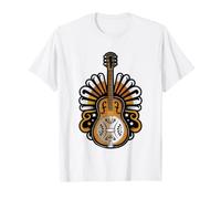 Bluegrass Dobro Resonator Guitar Player Vintage Distressed T-Shirt