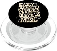 Bluegrass Mandolin Folk Music Line PopSockets PopGrip for MagSafe