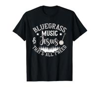 Bluegrass Music & Jesus - That's All I Need Value Graphic T-Shirt