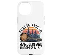 Bluegrass Roots Mandolin Music Phrase Case for iPhone 15