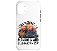 Bluegrass Roots Mandolin Music Phrase Case for iPhone 16