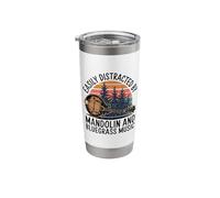 Bluegrass Roots Mandolin Music Phrase Stainless Steel Insulated Tumbler