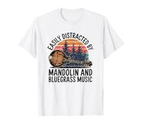 Bluegrass Roots Mandolin Music Phrase T-Shirt